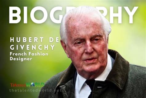 hubert de givenchy film|hubert givenchy worth.